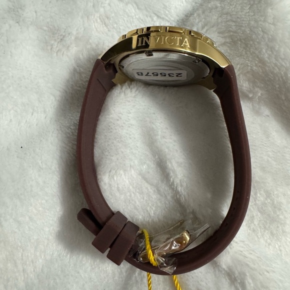 Invicta Angel Halo Women’s Watch 38mm Brown And Gold (17485) main image 7